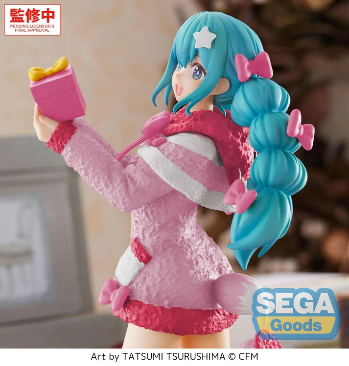 Hatsune Miku Series High Premium Figure Hatsune Miku Mokomoko Christmas Ver.