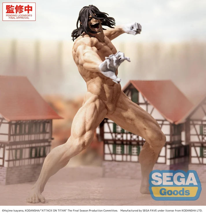 Attack on Titan GigantiX Eren Yeager (Attack Titan Ver.) Figure