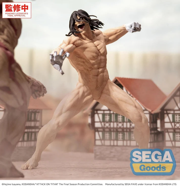Attack on Titan GigantiX Eren Yeager (Attack Titan Ver.) Figure