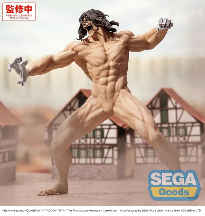 Attack on Titan GigantiX Eren Yeager (Attack Titan Ver.) Figure