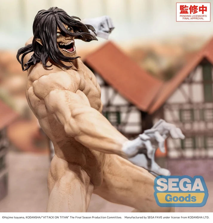 Attack on Titan GigantiX Eren Yeager (Attack Titan Ver.) Figure