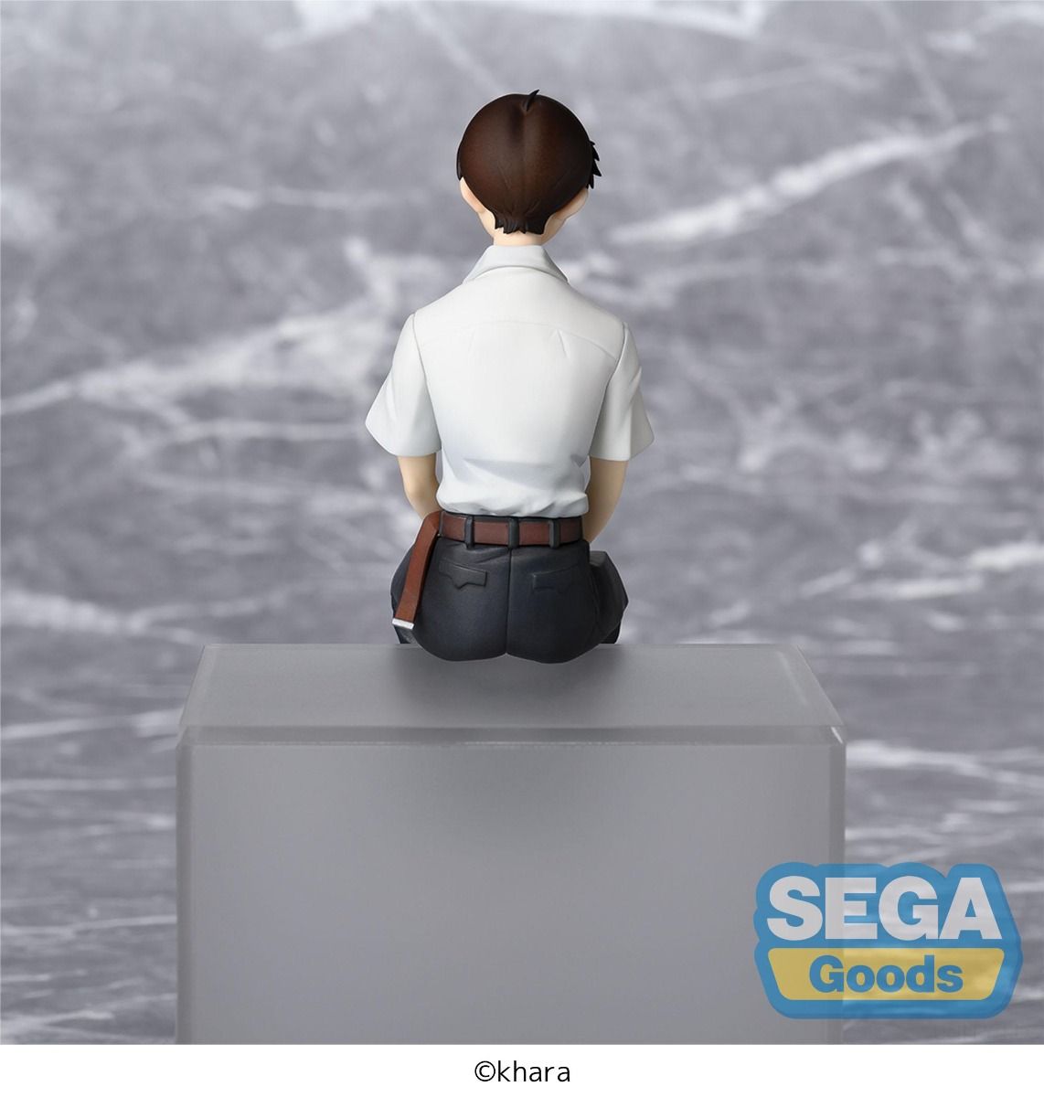 Neon Genesis Evangelion Shinji Ikari PM Perching Figure