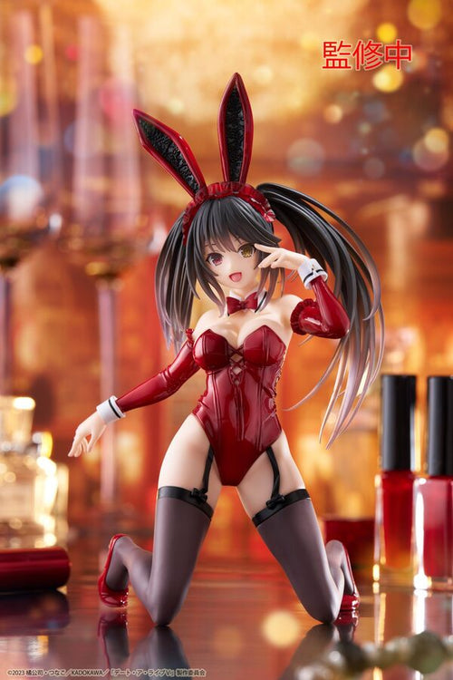 Date A Live V Kurumi Tokizaki Desktop Cute Bunny Ver Figure