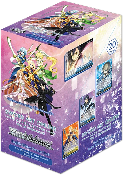 Weiss Schwarz Sword Art Online Alicization War of Underworld Vol 2 Booster Box