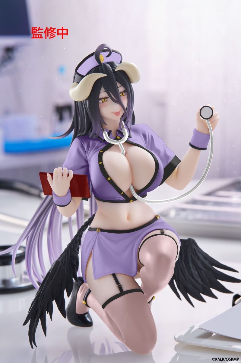 Overlord Albedo Nurse Ver. Renewal Desktop Cute Figure