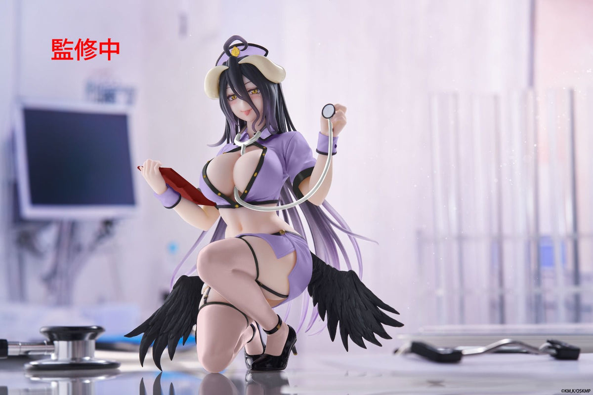 Overlord Albedo Nurse Ver. Renewal Desktop Cute Figure
