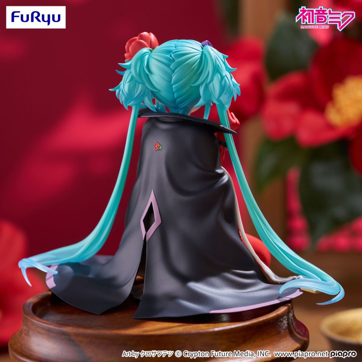 Hatsune Miku Flower Fairy Camellia Noodle Stopper Figure