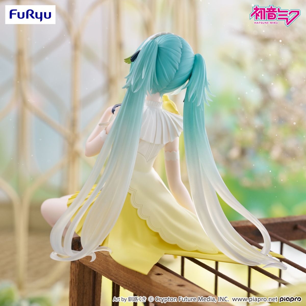 Hatsune Miku Canary Bird Noodle Stopper Figure