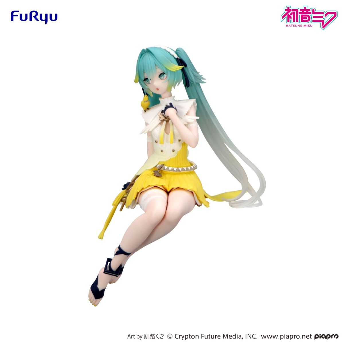 Hatsune Miku Canary Bird Noodle Stopper Figure