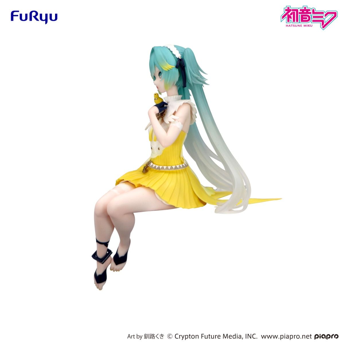 Hatsune Miku Canary Bird Noodle Stopper Figure