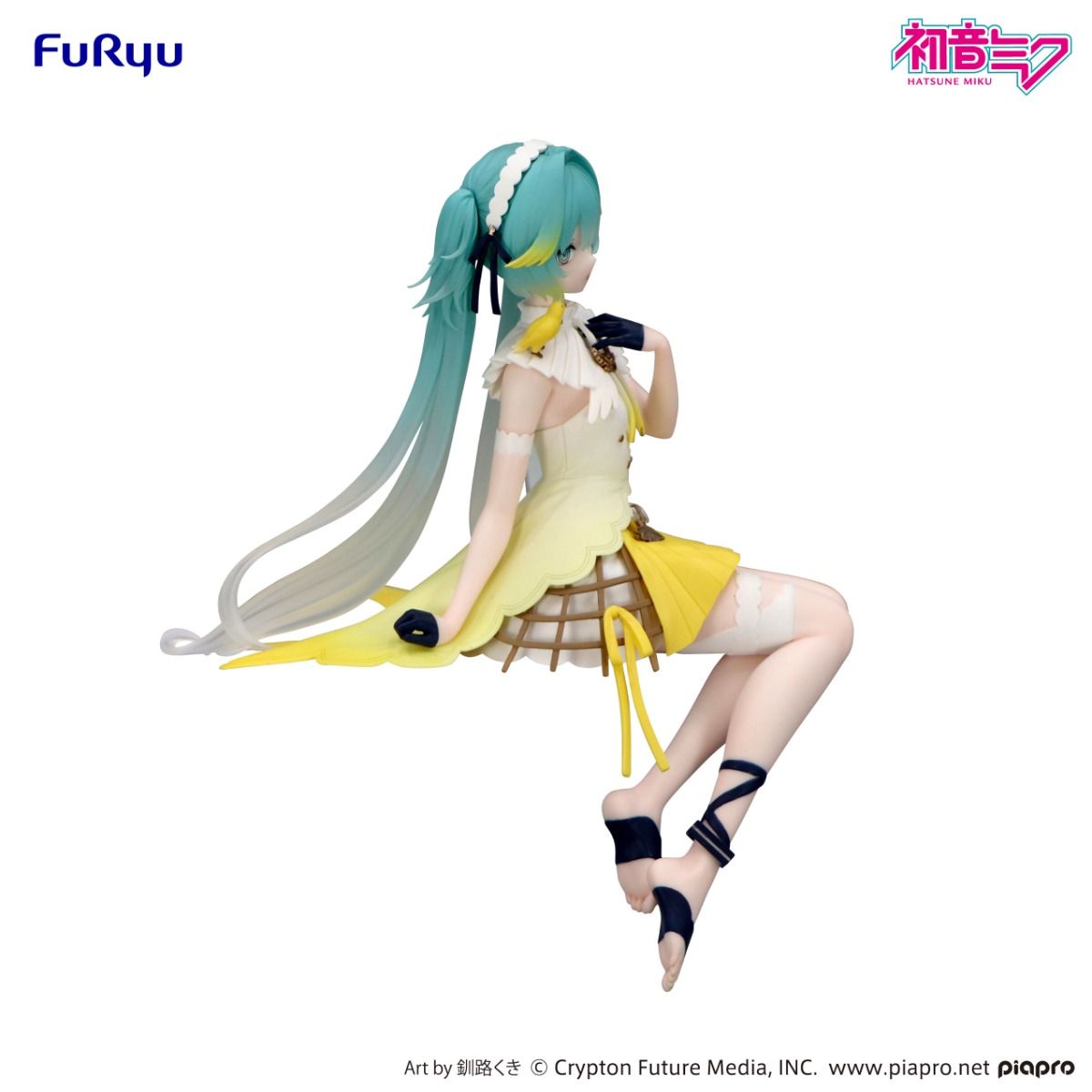 Hatsune Miku Canary Bird Noodle Stopper Figure