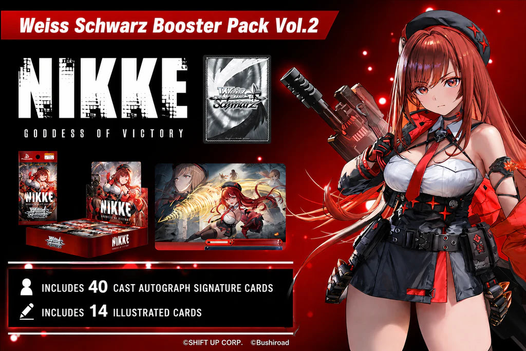 Goddess of Victory: Nikke Vol. 2 Weiß Schwarz English Edition Booster Box
