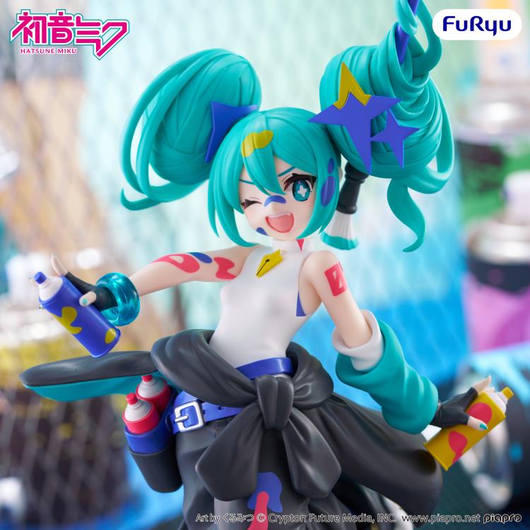 Hatsune Miku Muchute (Paint Girl Another Color Ver.) Figure